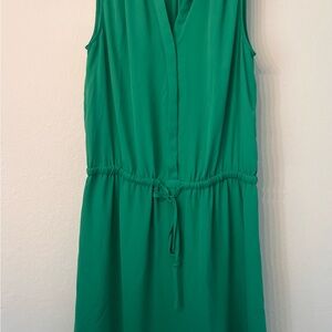 Hilary Radley Green Sleeveless Dress
